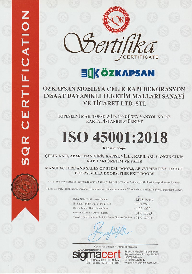 ISO 45001-2018